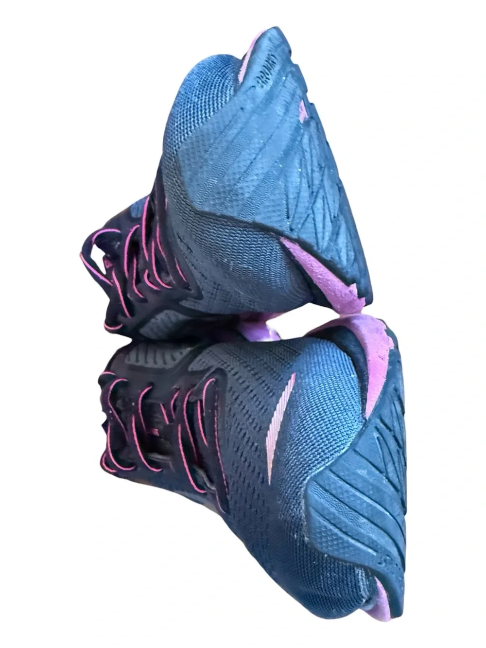 Brooks Adrenaline GTS 20 Running Shoes Women 9 Black Purple Athletic Sneakers